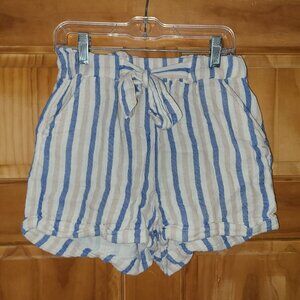 SO Striped High Rise Soft Shorts